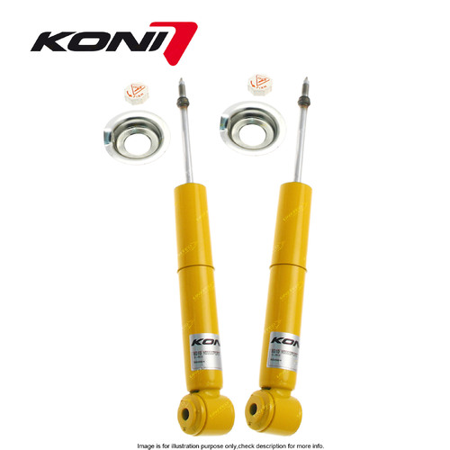 2 x Rear KONI Sport Adjustable Shock Absorbers for Subaru Impreza GE GH GR GV