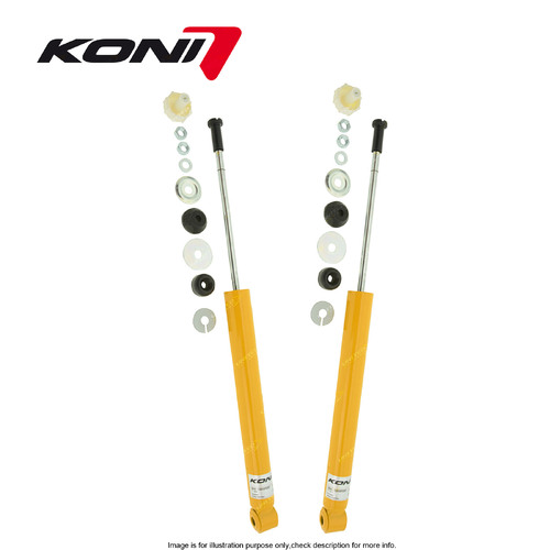 2 x Rear KONI Sport Adjustable Shock Absorbers for Renault Clio 3 RS