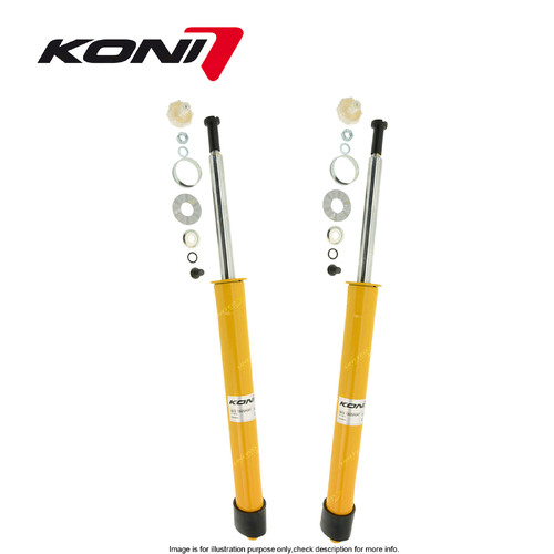 2 x Rear KONI Sport Adjustable Shock Absorbers for Subaru Impreza 2.0GT 4WD