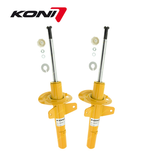 2 x Front KONI Sport Adjustable Shock Absorbers for Renault Clio RS 08-12