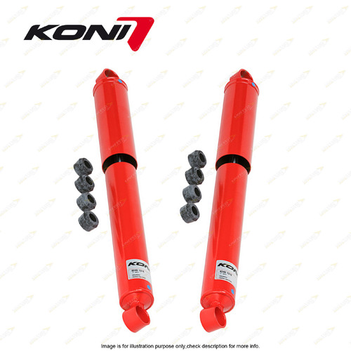 2 x Rear KONI Heavy Track Shock Absorbers for Fiat Fullback KV1T 2015-2019