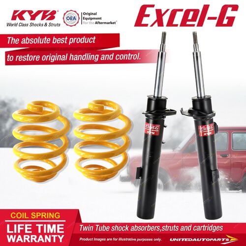 Fr KYB EXCEL-G Shock Absorbers Lowered King Springs for BMW 320 323 325 330 E90
