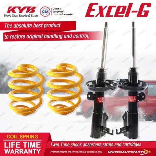 Front KYB EXCEL-G Shock Absorbers Lowered King Springs for Cruze JG JH DIESEL