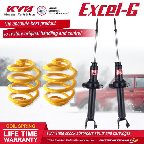 Rear KYB EXCEL-G Shock Absorbers Lowered King Springs for HONDA Accord CP2 2.4