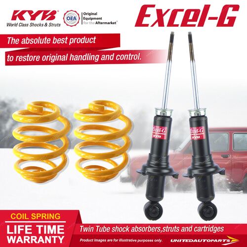 Rear KYB EXCEL-G Shock Absorbers Lowered King Springs for HONDA Civic ES1 1.7