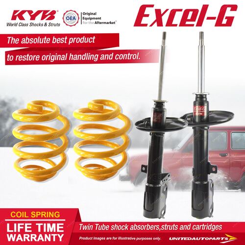 Rear KYB EXCEL-G Shock Absorbers Lowered King Springs for Camry ACV40 Sportivo