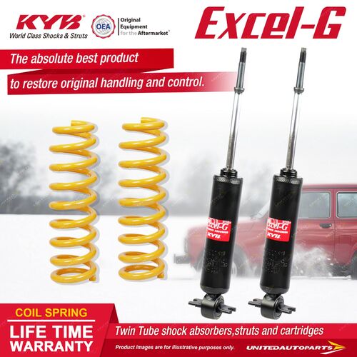 Front KYB EXCEL-G Shock Absorbers STD King Springs for HOLDEN Torana LH 4.2 V8