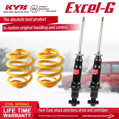 Rear KYB Excel-G Shocks Ultra Low Coil for Holden Commodore VF 8CYL Sportwagon