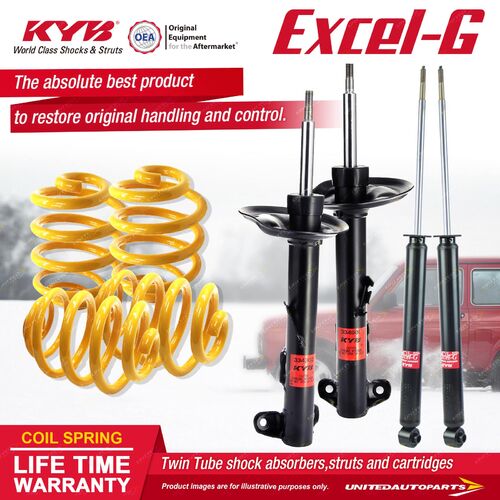 F+R KYB EXCEL-G Shock Absorbers Lowered King Springs for BMW 318i E36 94-95