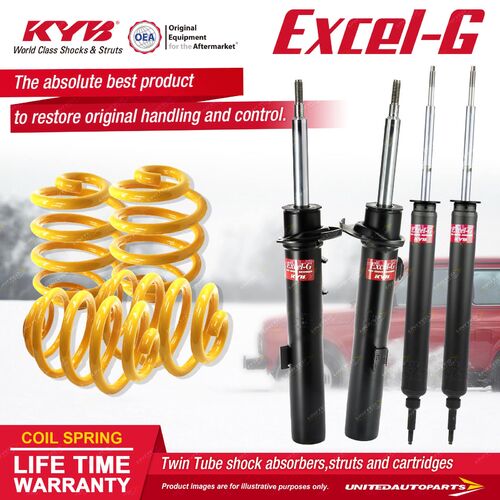 F+R KYB EXCEL-G Shock Absorbers Lowered King Springs for BMW 335i E90 Twin Turbo