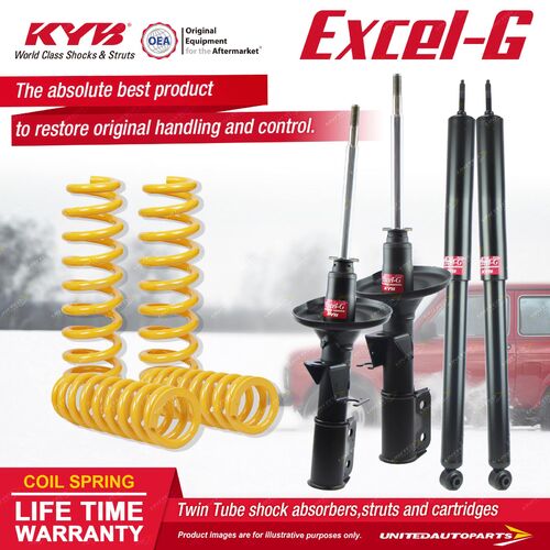 F+R KYB EXCEL-G Shock Absorbers STD King Spring for HOLDEN Commodore VR VS Sedan