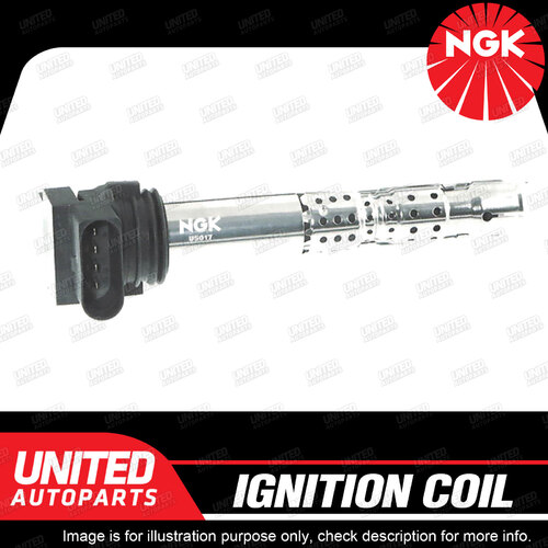 NGK Ignition Coil for Audi A8 4E 6.0L W12 48V BHT 331kW 08/2005-08/2010