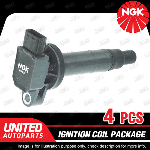 4 x NGK Spark Plugs + 4 x Ignition Coils for Toyota Yaris NCP 1.5L 4 x NGK Spark Plugs + 4 x Ignition Coils for Toyota Yaris NCP 1.5L