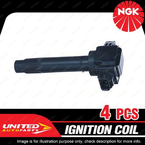 4 x NGK Ignition Coils for Suzuki Ignis MF Swift AZ 1.2L K12C 1.4L K14C 4Cyl 16V