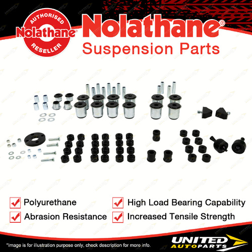 Nolathane Front&Rear Essential Vehicle Kit for HDT Statesman WB Magnum 1980-1985