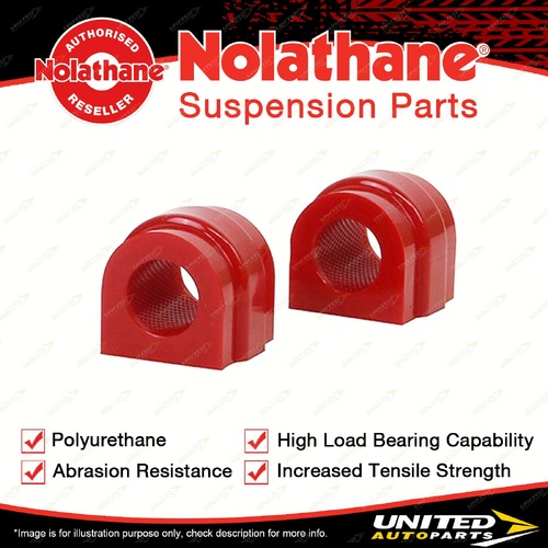 Nolathane Front Sway Bar Mount Bush 23.2mm for Volkswagen Golf MK7 5G Caddy MK4