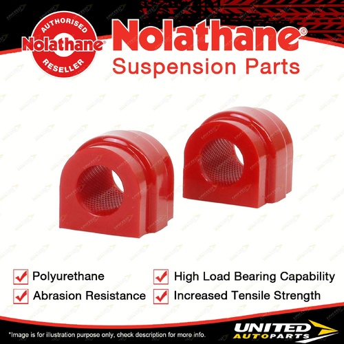 Nolathane Rear Sway Bar Mount Bush 20.7mm for Volkswagen Golf MK7 5G Passat B8