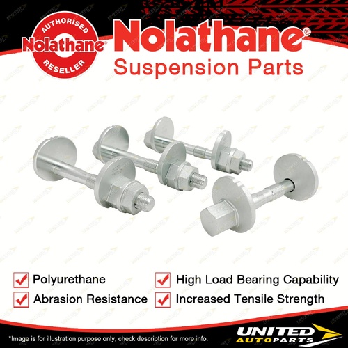 Nolathane Front Upper Control Arm Camber Bolt Kit for Toyota Landcruiser 100