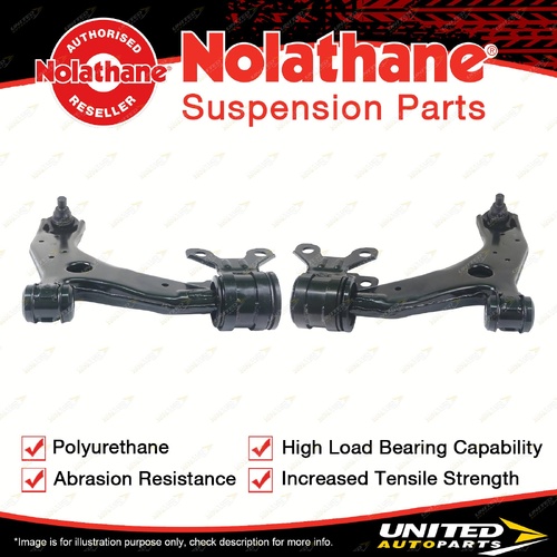 Nolathane Front Lower Control Arms LH+RH for Mazda Mazda 3 BL MPS 2008-2014