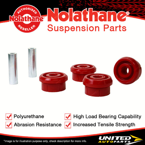 Nolathane Rear Beam Axle Front Bushing Kit for Opel Astra J 4cyl 2010-On