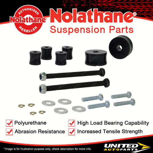 Nolathane Front Differential Drop Kit for Toyota Hilux GGN 25 125 126 136 KUN26