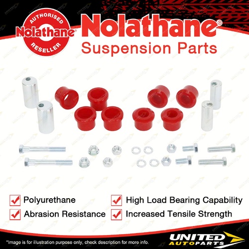Nolathane Rear Control Arm Bush Kit for HSV Caprice VR VS VP VT VX WH VU VQ 3deg