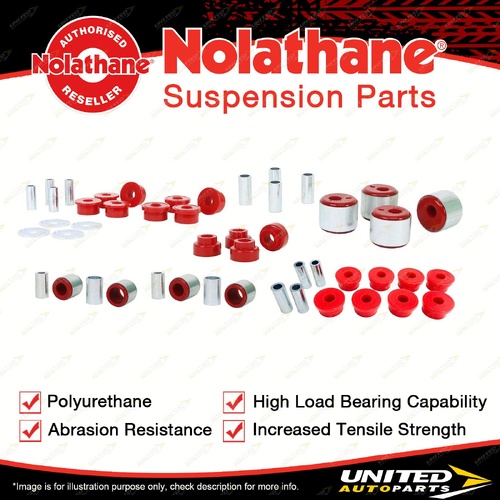 Nolathane Front and Rear Essential Vehicle Kit for Nissan Patrol GQ Y60 GU Y61