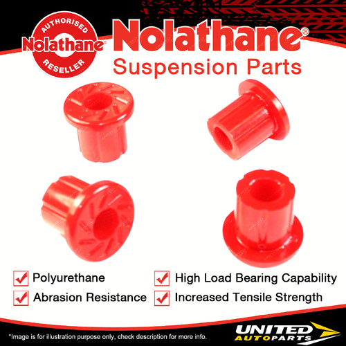 Nolathane Rear Leaf Spring - Rear Eye Bush Kit for Mitsubishi Triton MV 2WD 4WD