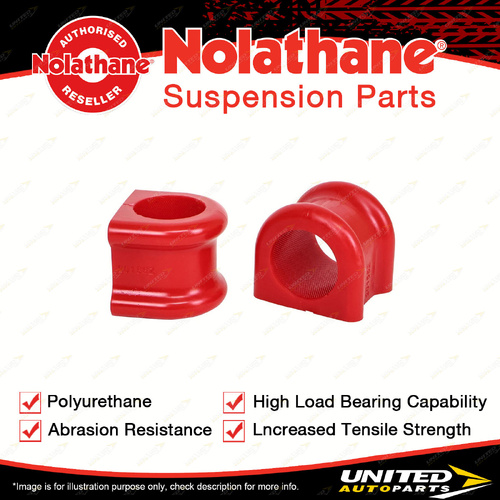 Nolathane Front Sway Bar Mount Bushing Kit - 36.5mm for Dodge RAM 1500 DS 08-On