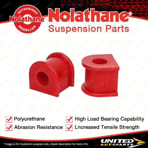 Nolathane Rear Sway Bar Mount Bushing Kit - 20mm for Dodge RAM 1500 DS 08-On