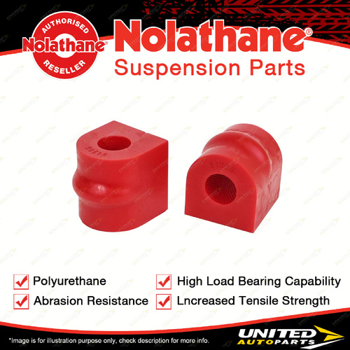Nolathane Rear Sway Bar Mount Bushing Kit - 20mm for Tesla Model 3 5YJ3 17-On