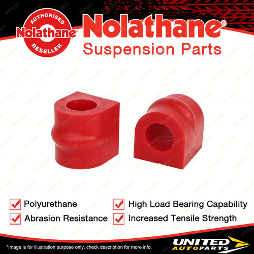 Nolathane Rear Sway Bar Mount Bushing Kit - 25mm for Tesla Model Y 5YJY 21-On