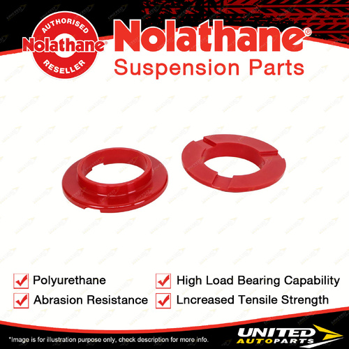 Nolathane Front Coil Spring Pad Upper Bush Kit for Mitsubishi Triton MV 2023-On
