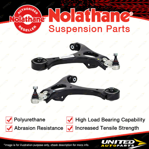 Nolathane Front Control Arms Lower - Arm for Honda Civic FA FD FB FG 2005-2016