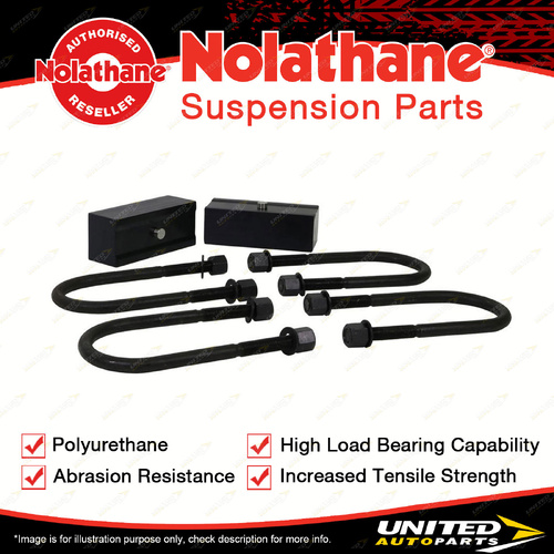Nolathane Rear Lift Kit Spacer Block for Mazda BT-50 UP UR 4WD 2011-2020