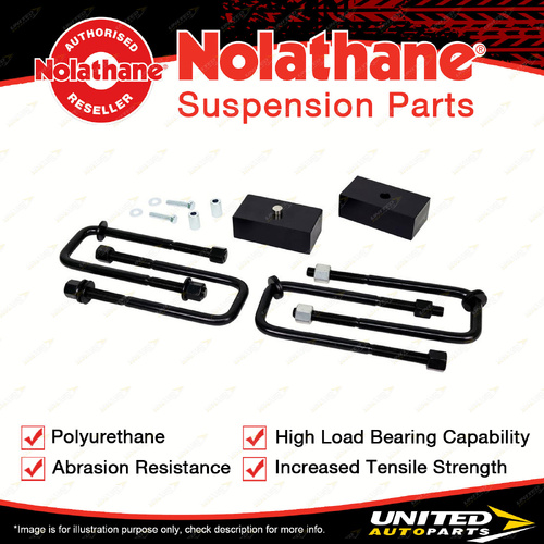 Nolathane Rear Lift Kit Spacer Block for HSV Sportscat RG 2018-2020