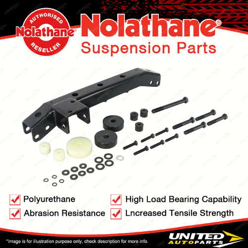 Nolathane Front Differential Drop Kit for Toyota Landcruiser 100 Ser 1998-2007