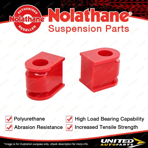 Nolathane Front Sway Bar Mount Bushing Kit 23mm for Mazda 6 GH 2007-2012