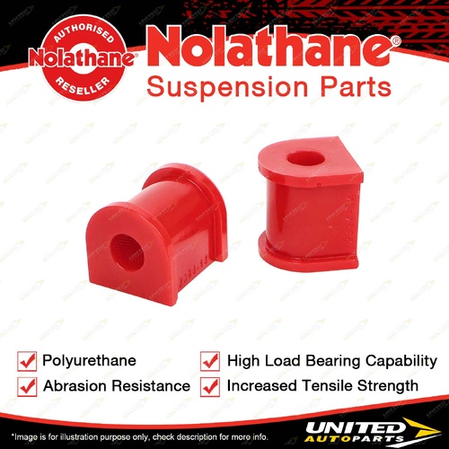 Nolathane Rear Sway Bar Mount Bush Kit 14mm for Holden One Tonner Crewman VY VZ