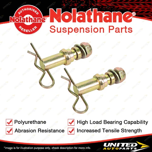 Nolathane Rear Sway Bar Link Quick Release Pin for Nissan Navara D23 Patrol Y61