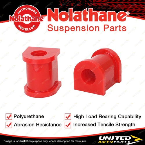 Nolathane Front Sway Bar Mount Bush Kit - 17mm for Lexus ES V20 1996-2001