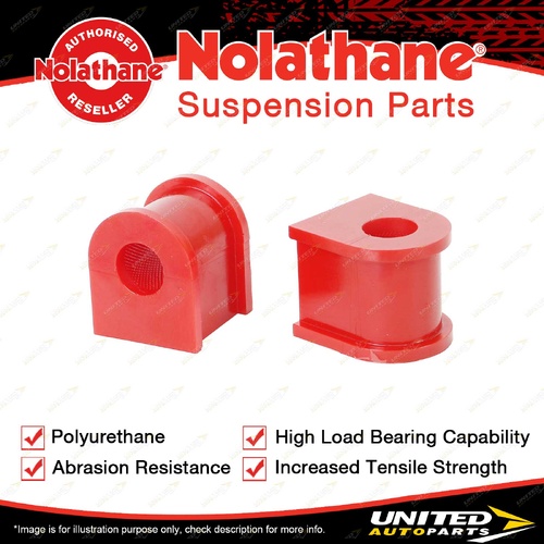 Nolathane Rear Sway Bar Mount Bush Kit - 17mm for Lexus ES V20 1996-2001