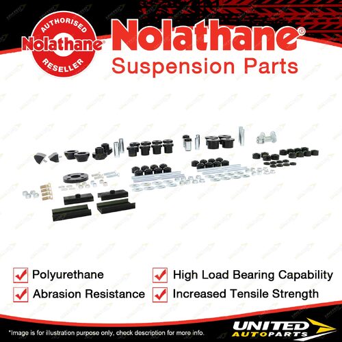 Nolathane Bush Front and Rear Essential Vehicle Kit NVK48C for Ford