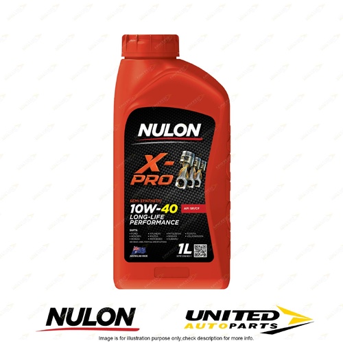 Nulon X-PRO 10W40 Long Life Performance 1L for CITROEN C6 3.0L V6 24V 6-Spd Auto