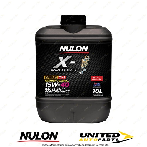 Nulon X-Protect Diesel 15W-40 Heavy Duty Protection 10L for CITROEN Xantia