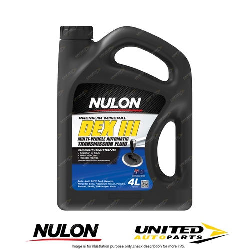 NULON Premium Mineral Auto Transmission Fluid 4L for MITSUBISHI Sigma GH 2.0L