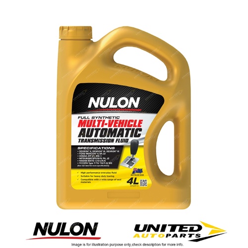 NULON Full Synthetic Multi Vehicle Automatic Transmission Fluid 4L for BMW 840Ci