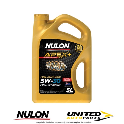 Nulon APEX+ 5W-30 Fuel Efficient 5L for CITROEN C4 Aircross 2.0L 16V Eng.