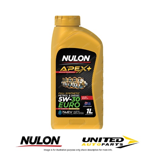 Nulon Full SYN APEX+ 5W-30 EURO 1L for MERCEDES-BENZ CLS250 CLS250 C218 2.1L