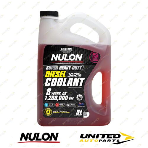 NULON Heavy Duty Diesel Coolant 5L for MERCEDES-BENZ E270 HDDC-5 Brand New